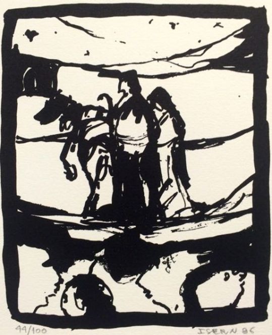 Hovedbilde Ramon Isern, u/t, serigrafi