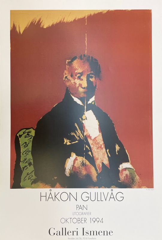 Gullvåg, Håkon, sett med to offset utstillingsplakater